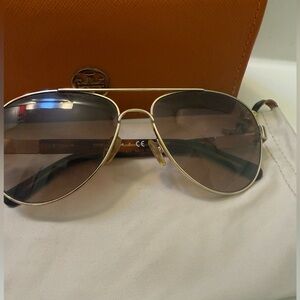 Tory Burch Aviator Sunglasses